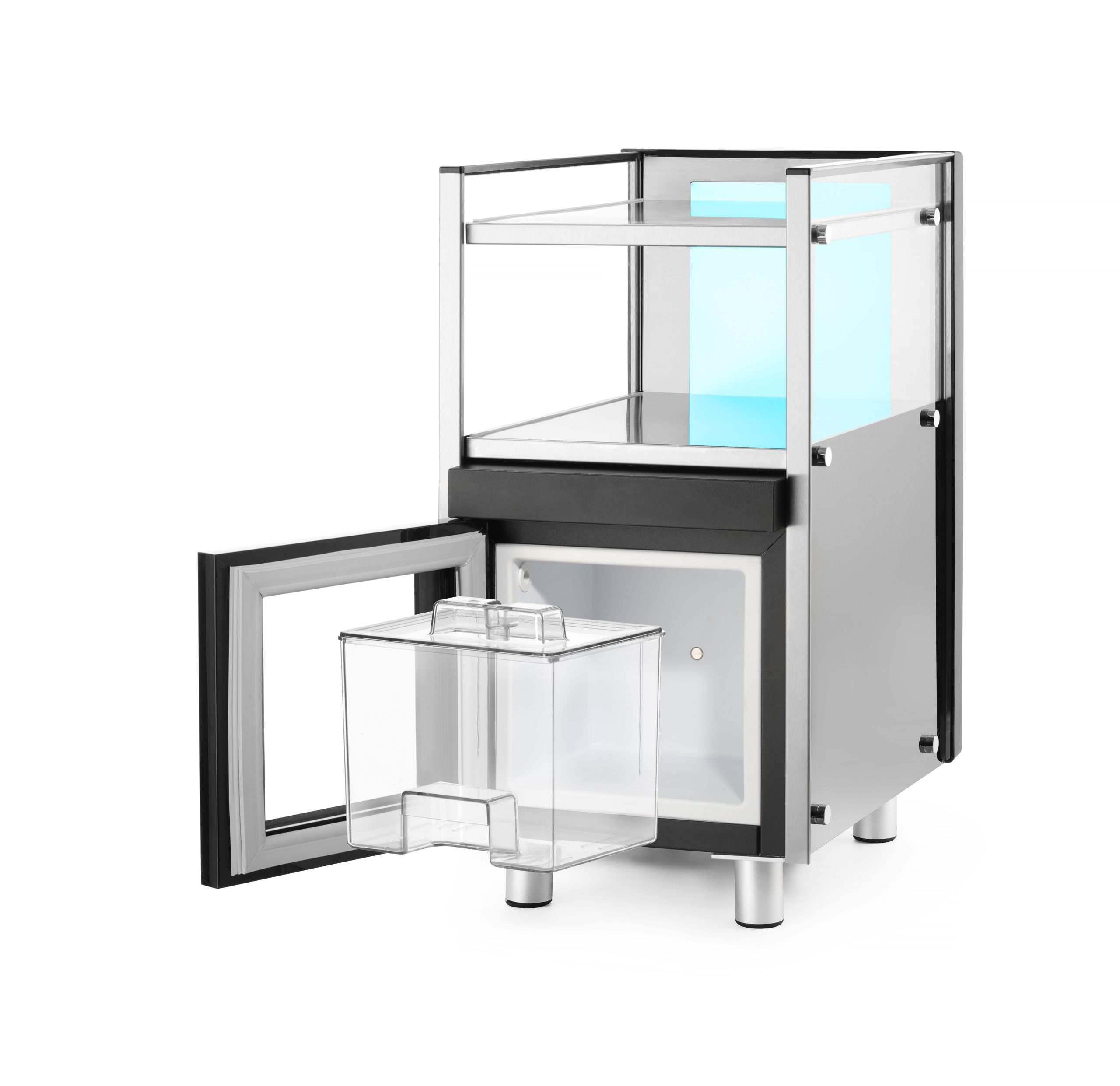 Chladnička na mléko s ohřívačem šálků, HENDI, 3, 5L – 8 kép