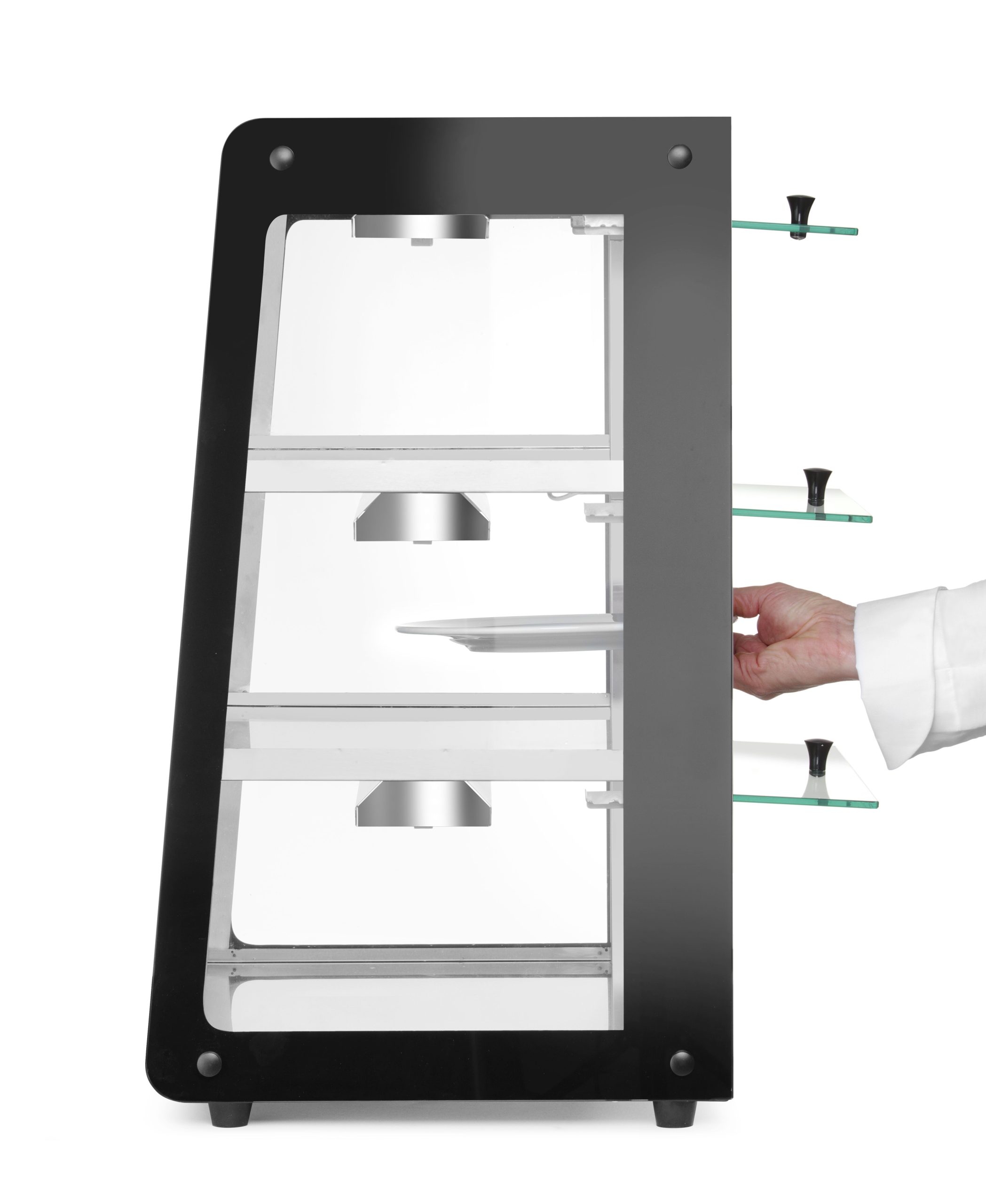 Vyhřívaná pultová expozice, HENDI, Černá, 220V - Obrázok 7