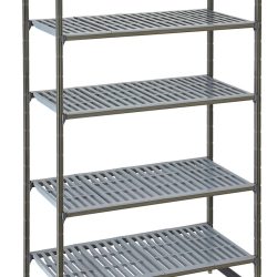 Camshelving Cambro Basics Plus Rack di stoccaggio con 4 ripiani ventilati