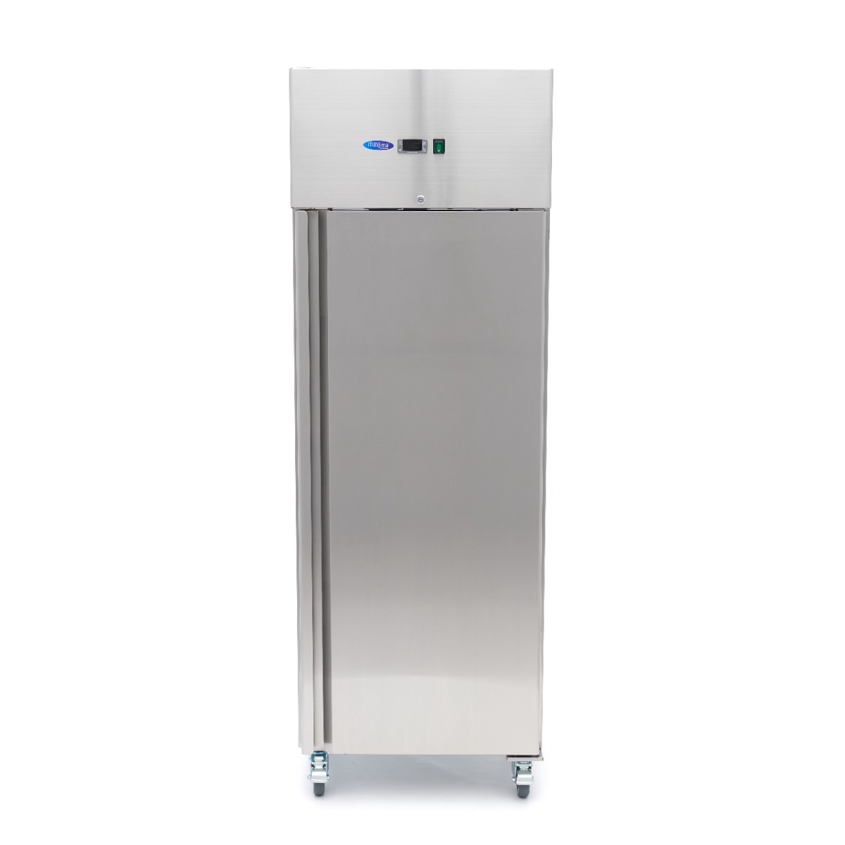 Chladnička 400 l - 3 nastavitelných polic - nerezová ocel - na kolečkách - Hình ảnh 3