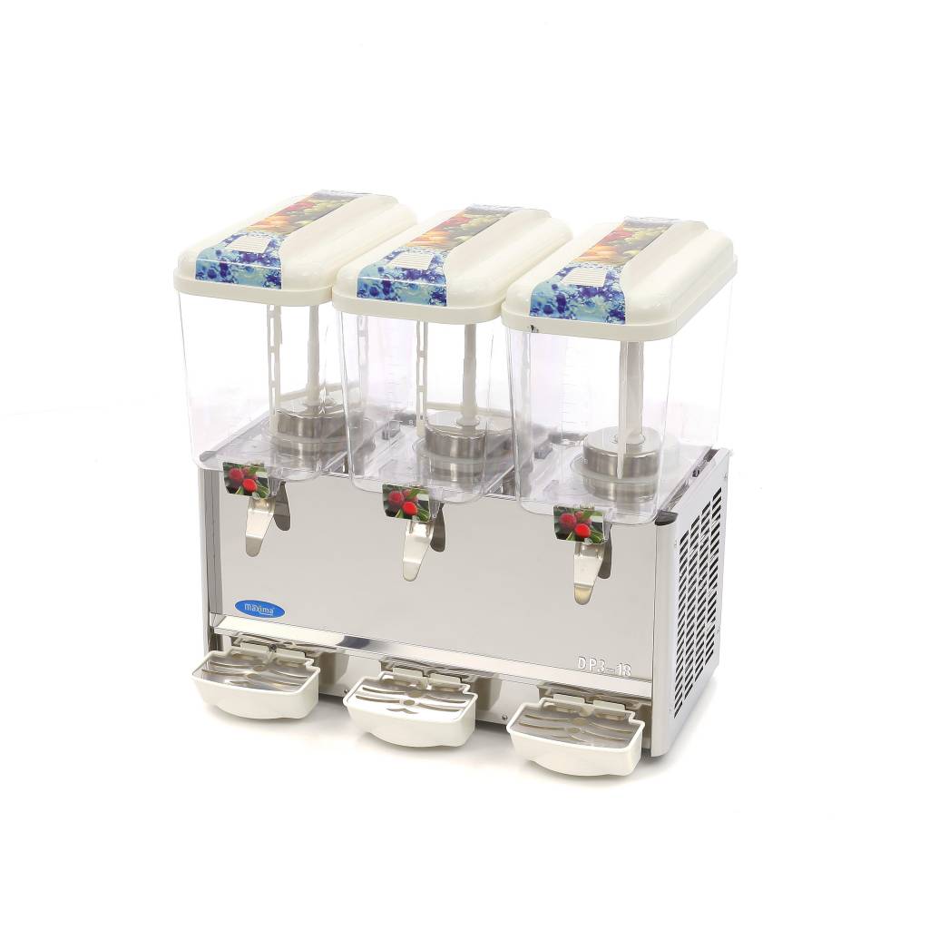 Dryckesdispenser 3 x 18 l - elektrisk