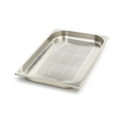 Recipiente Gastronorm 1/1 GN - perfurado - profundidade 4 cm - 53 x 32