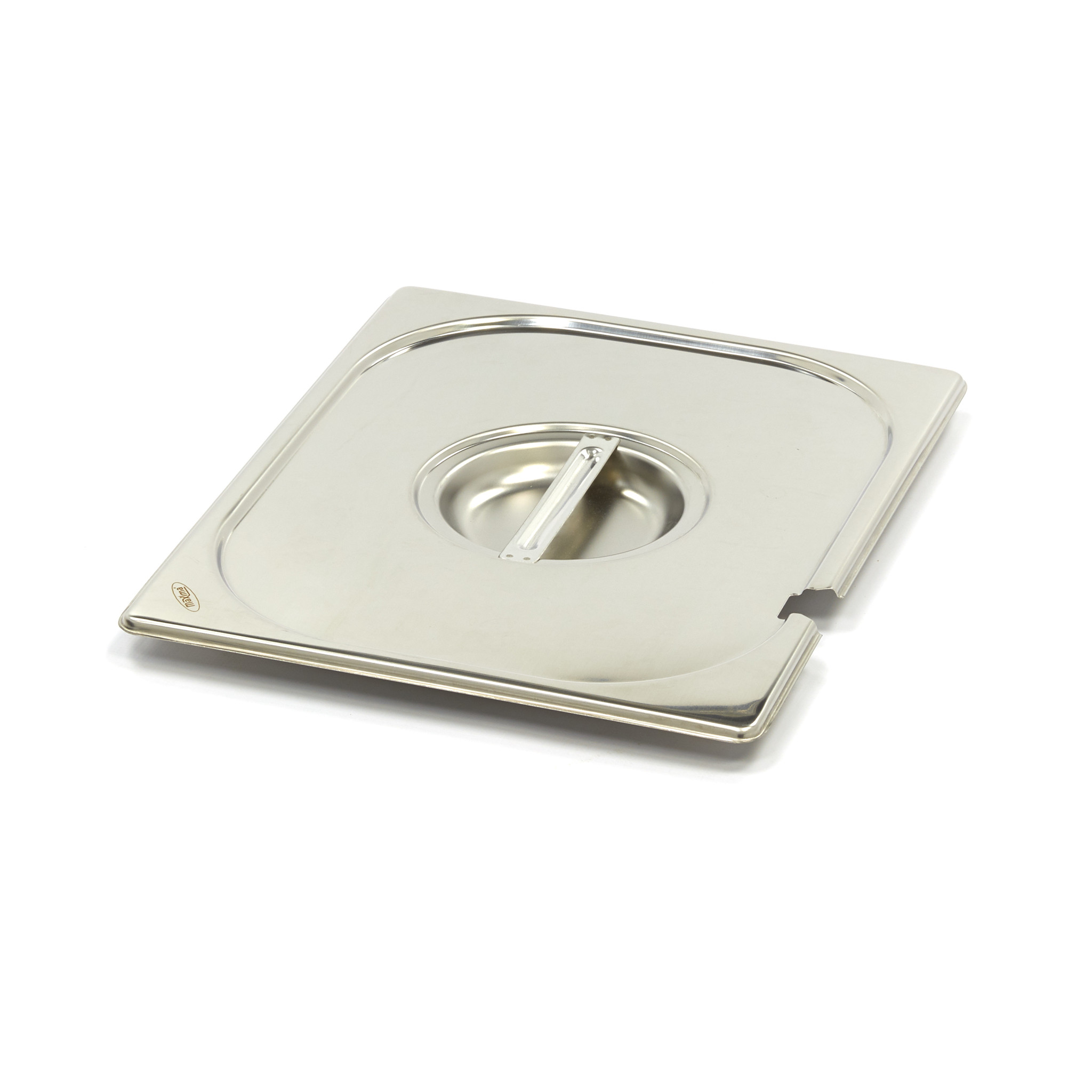 Gastronádoba 1/2 GN - s prohlubní - nerezová ocel