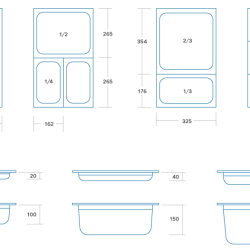 4 cm - nerezová ocel