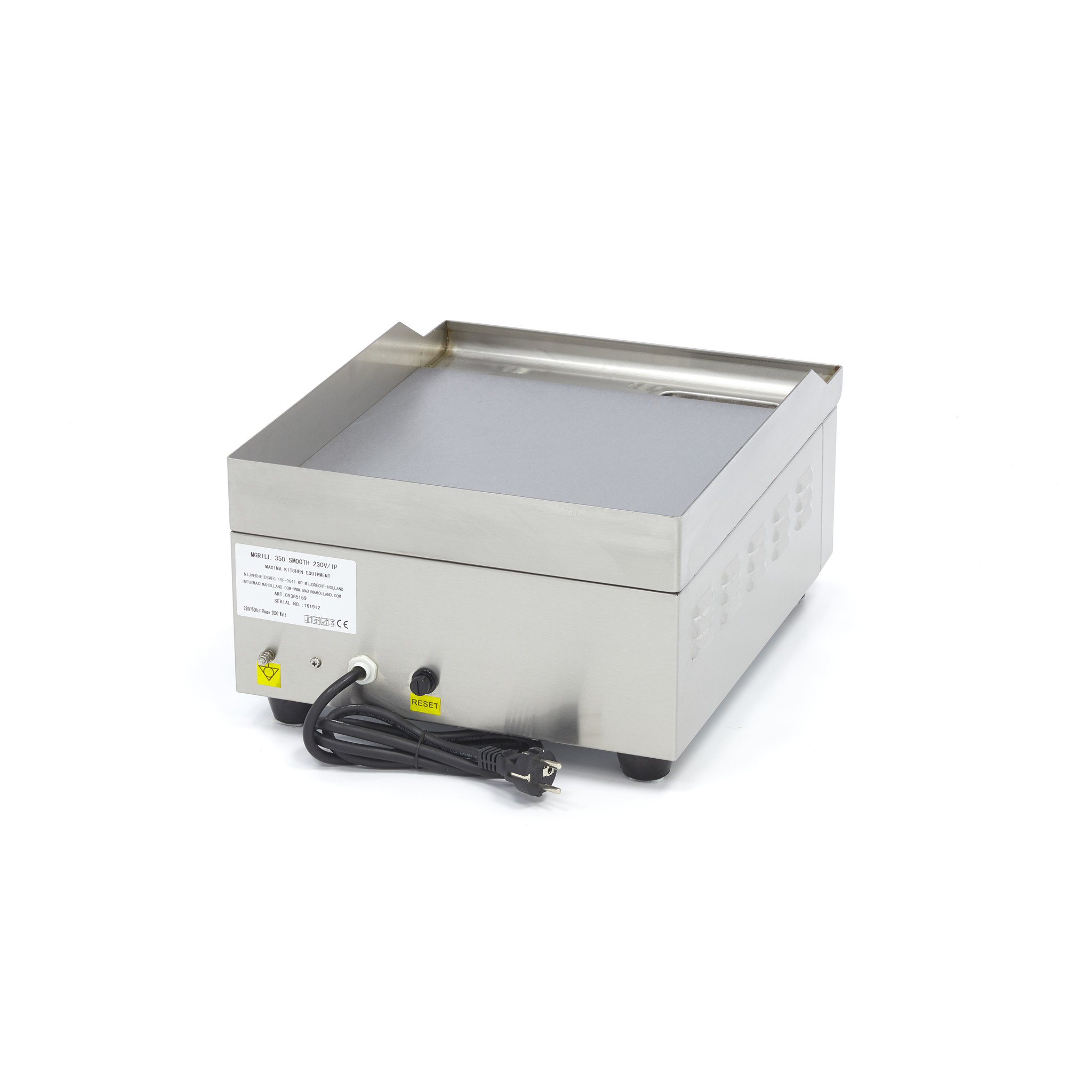 Gastro elektrický gril - tál 2Kw 36cm - Imagen 4