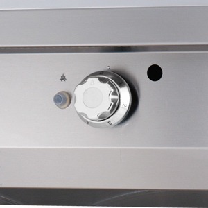 Grilovací pánev s 1/2 drážkou - plynová - dvojitá jednotka - hloubka 70 cm - зображення 3