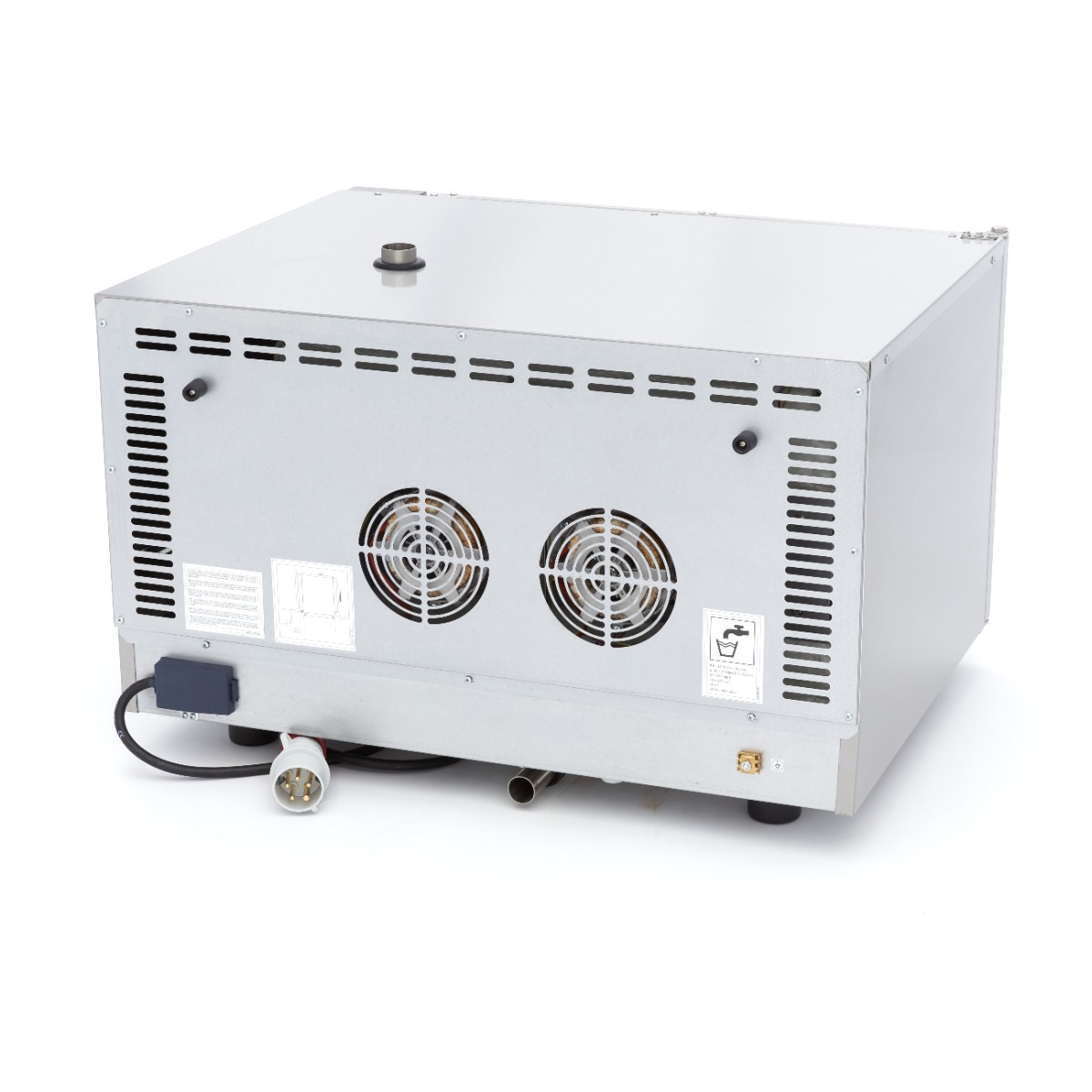 Kombinovaná parní Trouba - vhodná pro 4 Zásobníky (1/1 GN / 60 x 40 cm) - Analogová - 400V - Obrázok 4