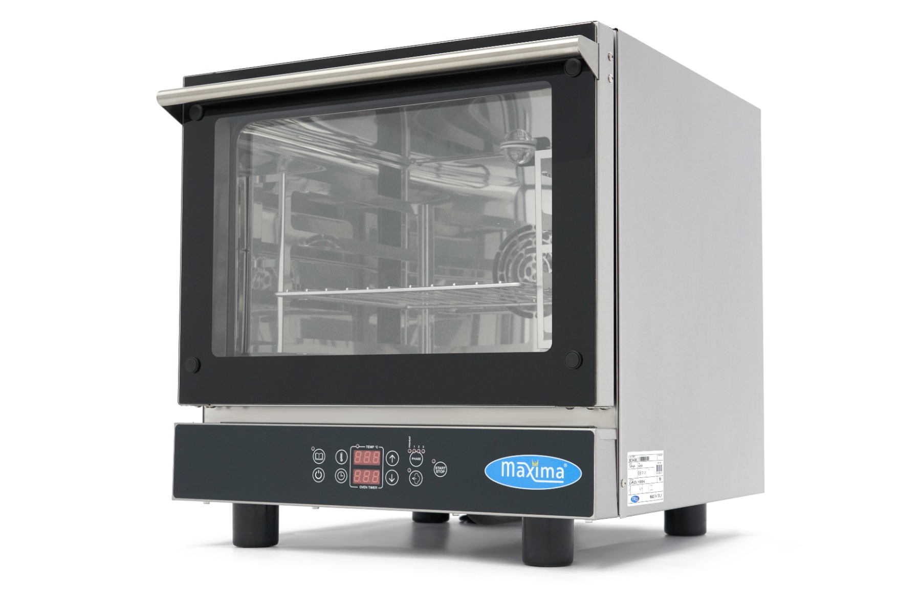 Combi Steam Oven - suitable for 4 x 2/3 GN Containers - Digital Display