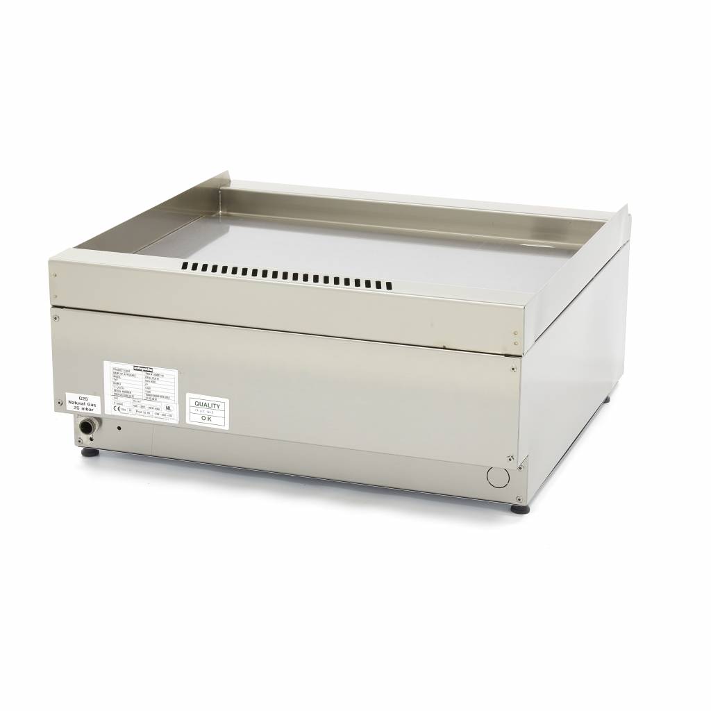 Komerční hladká pánve - plynová - dvojitá jednotka - hloubka 60 cm - Hình ảnh 4