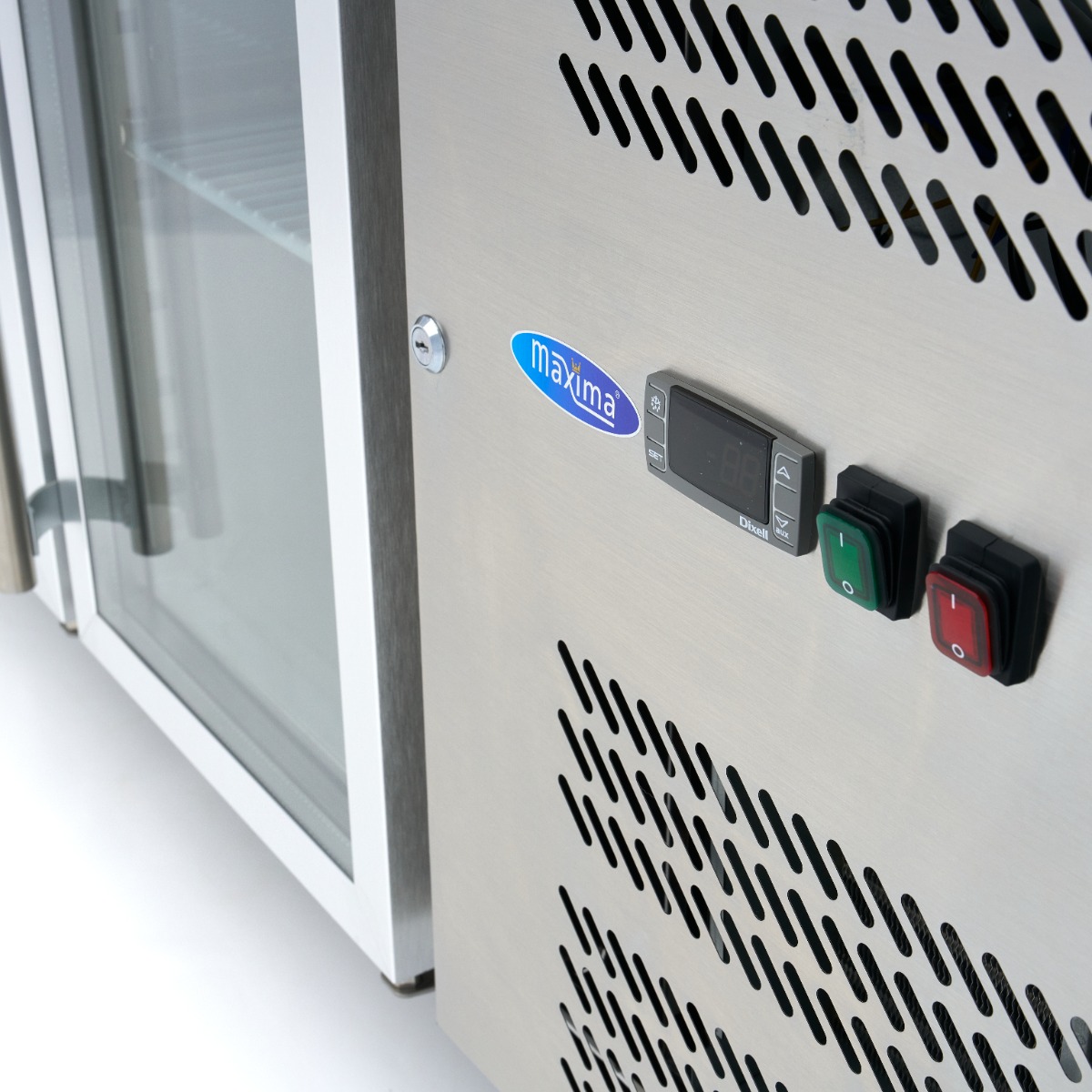 Pultová chladnička - 180 cm - 3 skleněné dveře - Image 9