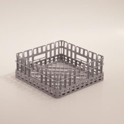 Égouttoir à assiettes en verre compatible lave-vaisselle - 40 x 40 cm