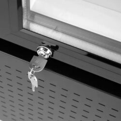 Скляний холодильник з підсвічуванням панелі Арктика 254л