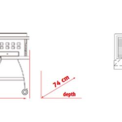 Houtskoolgrill PEVA B/B 150