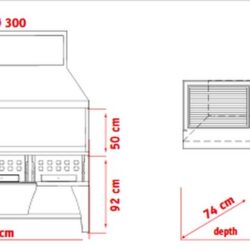 Combi houtskoolgrill PEVA Combi BG 200