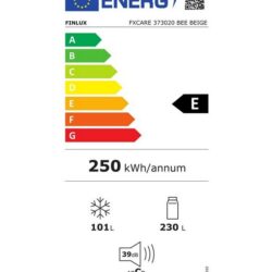 Refrigerator combi. Finlux FXCARE 373020 BEE NoFrost