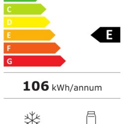 Холодильник з морозилкою. коробка Crown GN1101E