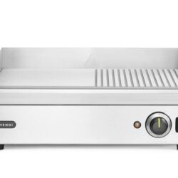 Elektrische grillplaat Kitchen Line, 1/2 gegroefd HENDI