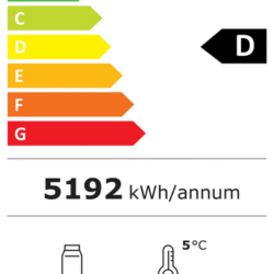 Koelvitrine CS NOAH 1.9 schuifdeur