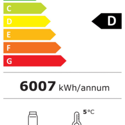 Vitrina refrigerada de pared CS JAMIE 1.9 3 puertas