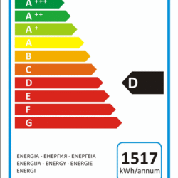 Rozsdamentes hűtőszekrény CS SS 7450A 0074 2 ajtós
