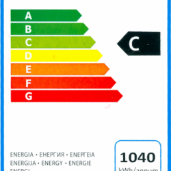 Hűtős bárasztal CS7450 200cm fekete 3 ajtós