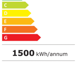 Congelador de cristal CS 7464A 221L