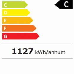 Stolní prosklená mraznička na zmrzlinu