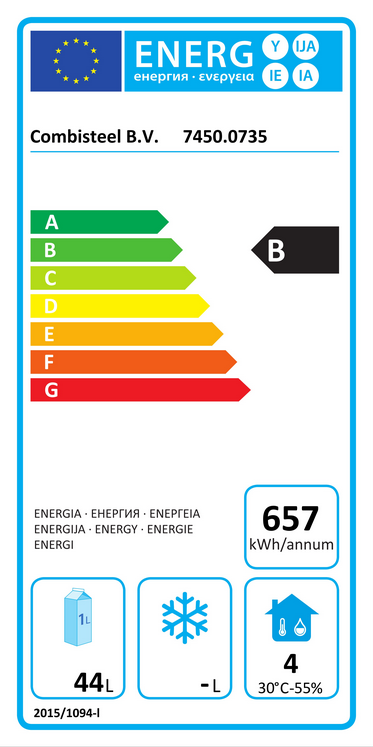 Стіл холодильний CS700 44см Compact Line ящики