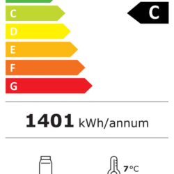 Tủ trưng bày bánh kẹo CS 98L màu đen