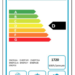 Kylt barbord CS600 213cm under kaffemaskinen