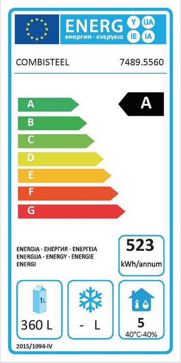 CS700 Cooling counter 7489A 556 ENERGY LINE