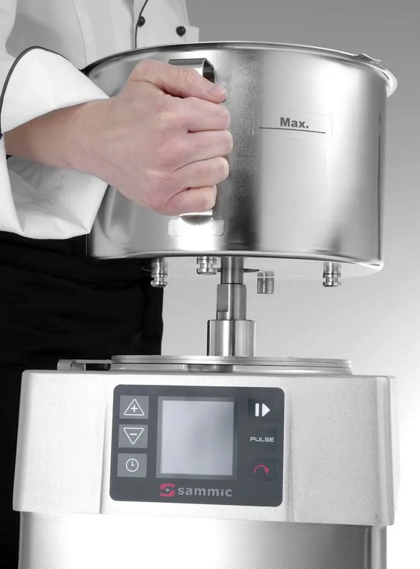 Snij-emulgator KE-5V, Sammic, 5,5L, 1500W, Digitaal