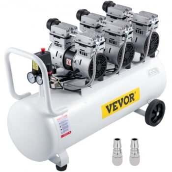 Air compressor 100L 2.2kW oil-free silent