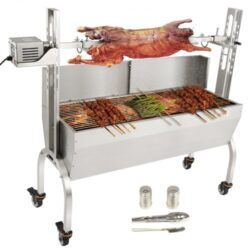 Grill au charbon de bois pour porc 60Kg