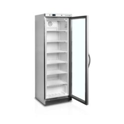 Porta congelatore in vetro, acciaio inox TEFCOLD UF 400 SG