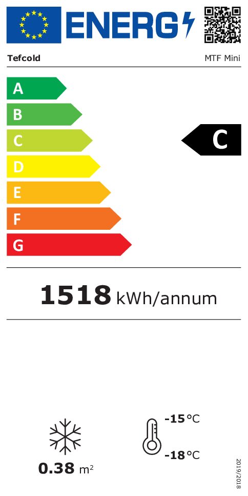Mrazicí vitrína nad ostrov Tefcold MTF Mini