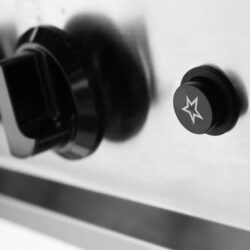 Gasfornuis - 5 branders met onderstel, HENDI, Kitchen Line, 14,3 kW