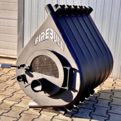 Varmluftsovn Firebull S12, 25kW/500m3 Glaseret