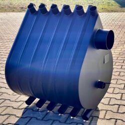 Varmluftsovn Firebull S12, 25kW/500m3 Glaseret