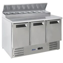 Dreitüriger Kühltisch mit Auszug, Arktic 368 L