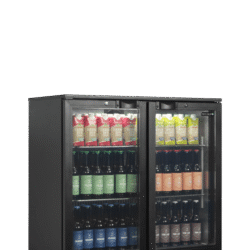 Minibár üvegszárnyas ajtó BA21H